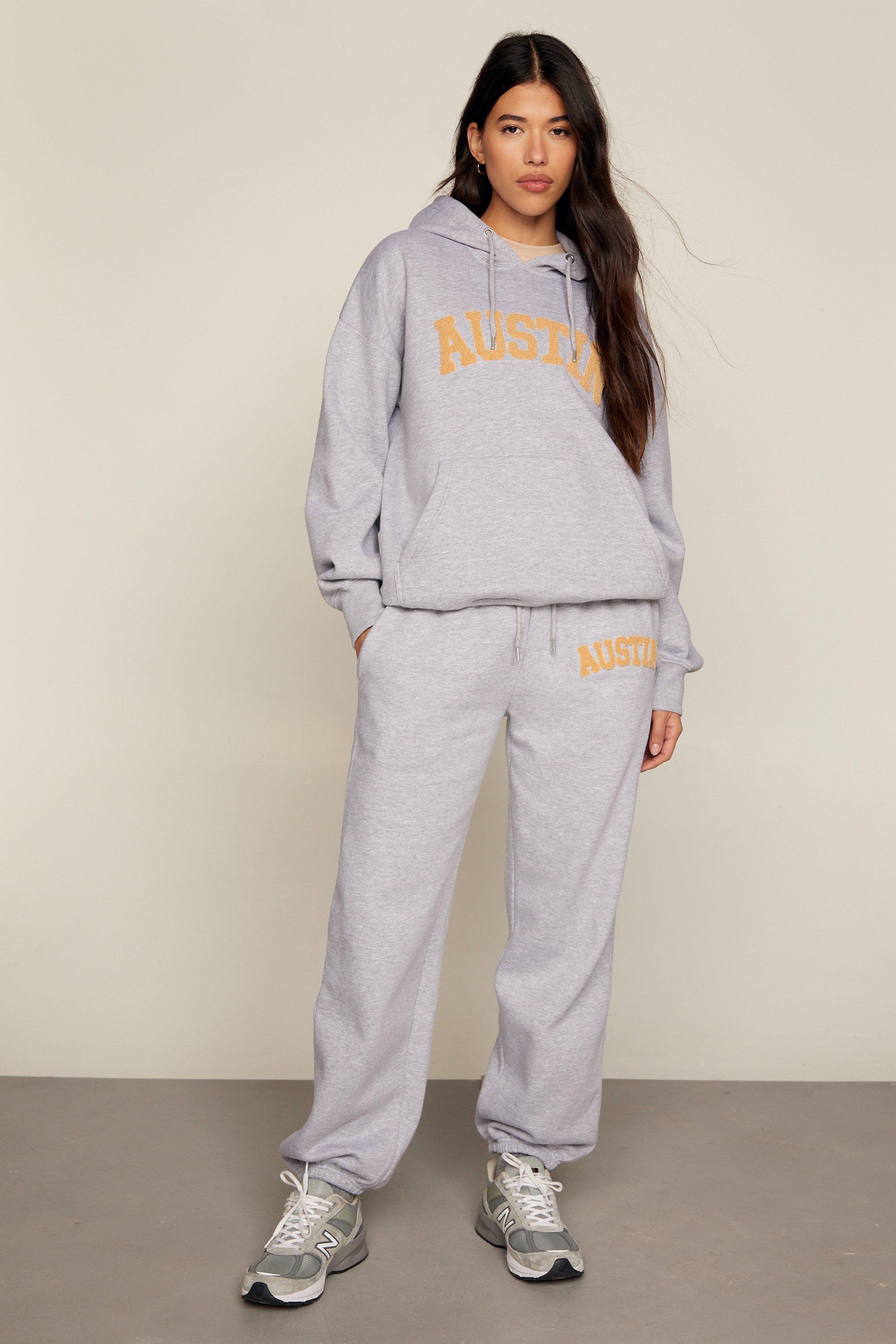 Austin Oversized Mid Rise Joggers Nasty Gal